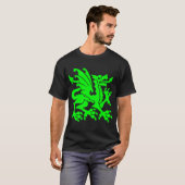 Heraldic Dragon 01 - Green T-Shirt (Vorne ganz)