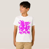Heraldic Dragon 01 - Magenta T-Shirt (Vorne ganz)