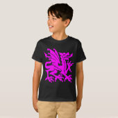 Heraldic Dragon 01 - Magenta T-Shirt (Vorne ganz)