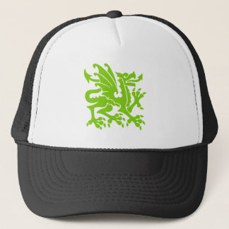 Heraldic Dragon 01 - Martian Green Truckerkappe
