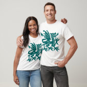 Heraldic Dragon 01 - Moss Green T-Shirt (Unisex)