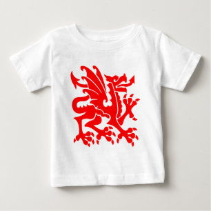 Heraldic Dragon 01 - Rot Baby T-shirt