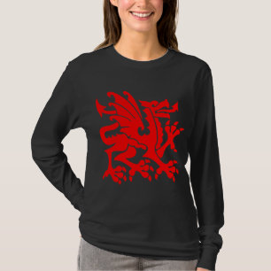 Heraldic Dragon 01 - Rot T-Shirt