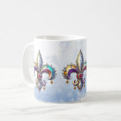 Heraldic Fleur-de-Lys 2 Kaffeetasse (Vorderseite Links)