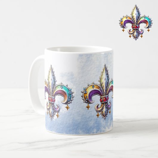 Heraldic Fleur-de-Lys 2 Kaffeetasse