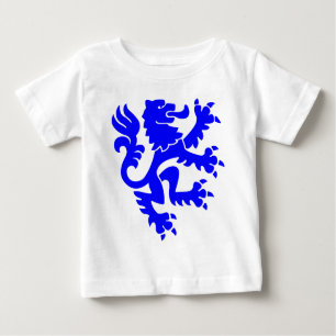 Heraldic Lion 01 - Blau Baby T-shirt