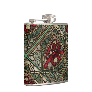 ‚Heraldic-Lion‘ Flachmann