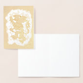 Heraldic Lion Folienkarte (Anzeige)