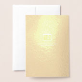 Heraldic Lion Folienkarte (Rückseite mit Umschlag)