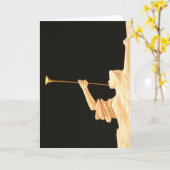 Heralding Angel Karte (Gelbe Blume)