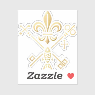 Heraldische Symbole  Aufkleber