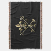 Heraldische Symbole Decke (Vorderseite Vertikal)