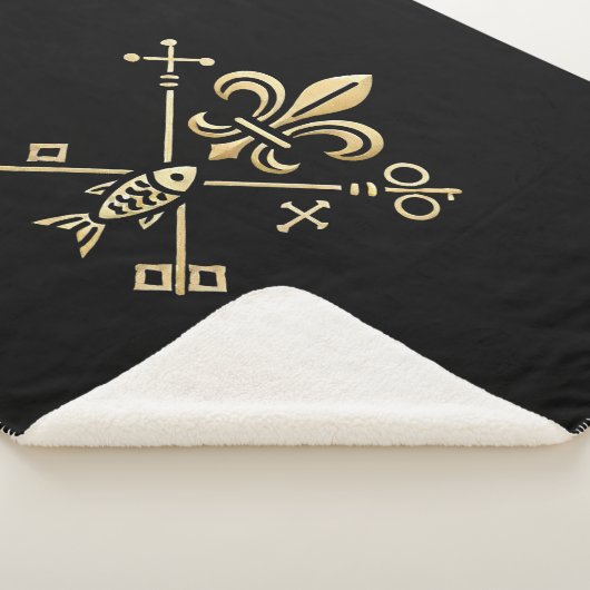 Heraldische Symbole  Sherpadecke (3/4)