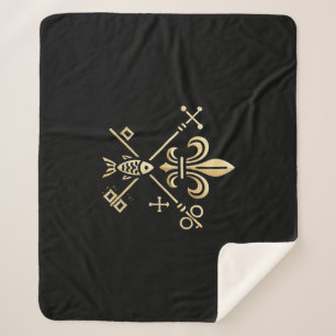 Heraldische Symbole Sherpadecke