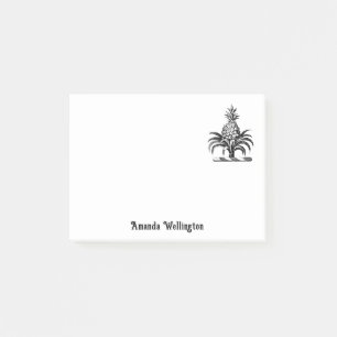 Heraldischer Ananas-Vorbote aus Wappen Post-it Klebezettel