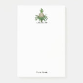 Heraldischer Ananas-Vorbote aus Wappen Post-it Klebezettel (Vorderseite)