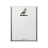 Heraldischer Jagdfalkenanzug Helm Hood C Notizblock (Rotiert)