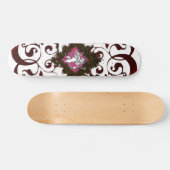 Heraldisches Einhorn Skateboard (Horizontal)