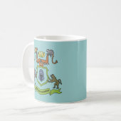Heraldisches Gorilla-Affe-Geschäft - Tasse (Vorderseite Links)