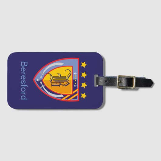 Heraldry Gepäckanhänger (Vorderseite (Horizontal))