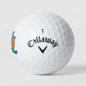 Heraldry Grafik E monogram Wolf Hundegolfbälle Golfball (Logo)