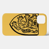 Heraldry: Löwe Case-Mate iPhone Hülle (Rückseite (Horizontal))