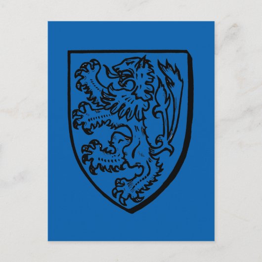 Heraldry Postkarte (Vorderseite)
