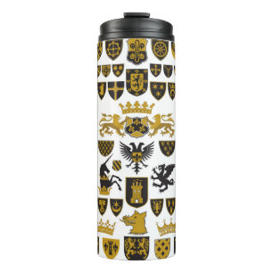 HERALDRY Wappen und Symbole Thermosbecher