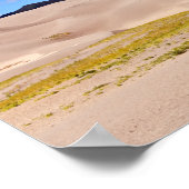 Herard, große Sanddünen, Colorado Poster (Ecke)