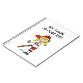 Herauf an notizblock (Linke Seite)