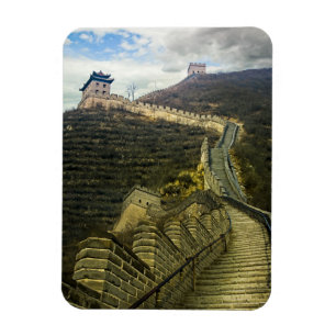 Herauf die Chinesische Mauer Magnet