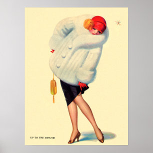 Herauf - - die - Minute Poster