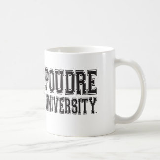 Herauf die Poudre - Poudre HochschulTassen Kaffeetasse