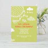 Herauf, herauf u. wegeinladung einladung (Stehend Vorderseite)