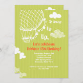 Herauf, herauf u. wegeinladung einladung (Vorne/Hinten)