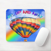 Herauf, herauf und weg mousepad (Mit Mouse)