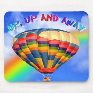 Herauf, herauf und weg mousepad