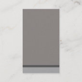 Herauf HOHE Art Minimalistischer neutraler Visitenkarte (Rückseite)