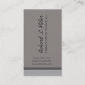 Herauf HOHE Art Minimalistischer neutraler Visitenkarte (Vorderseite)