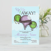 Herauf hohe u. weg einladung (Stehend Vorderseite)