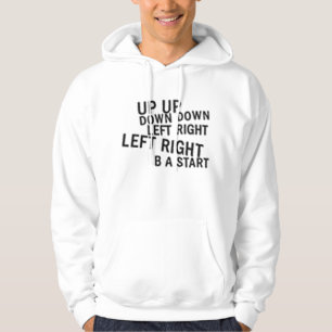 HERAUF HOHEN ABSTIEG UNTEN LINKSRECHTS HOODIE