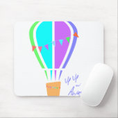 Herauf hohes und weg! mousepad (Mit Mouse)