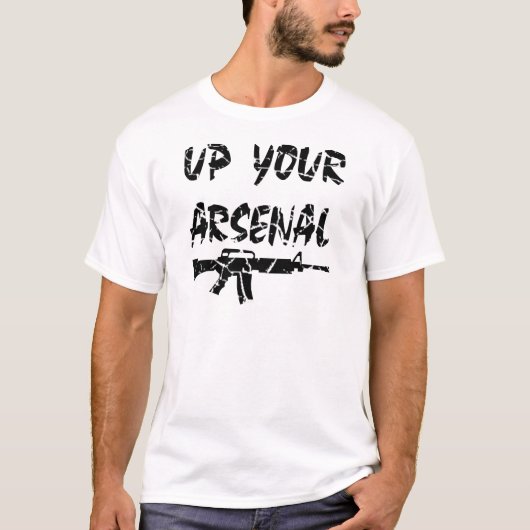 Herauf Ihr Arsenal M-4 T-Shirt (Vorderseite)
