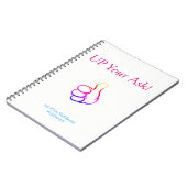 HERAUF Ihr FRAGEN Sie - Notizbuch Notizblock (Linke Seite)