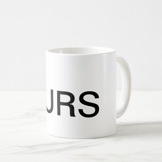 Herauf Ihr Kaffeetasse (VorderseiteRechts)