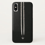 Herauf in den Himmel/große Höhe-FlugzeugContrail Case-Mate iPhone Hülle<br><div class="desc">Fotografiertes /07 2012 /01. Foto,  das digital manipuliert wird. Ein perfektes Geschenk für Piloten,  Flugbegleiter,  Luftfahrtangestellte,  Jet-Liebhaber und erfahrene Reisende durch Flugzeug.</div>