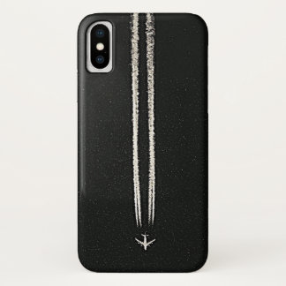 Herauf in den Himmel/große Höhe-FlugzeugContrail Case-Mate iPhone Hülle