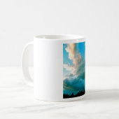Herauf in die Wolken Kaffeetasse (Vorderseite Links)