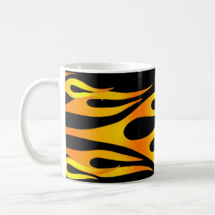 Herauf in Flammen-Tasse Kaffeetasse