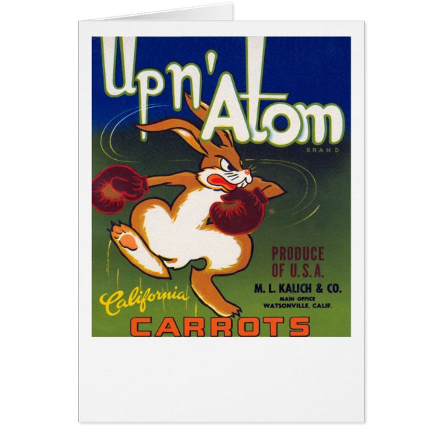 Herauf n Atom-Kalifornien-Karotten (Vorne)